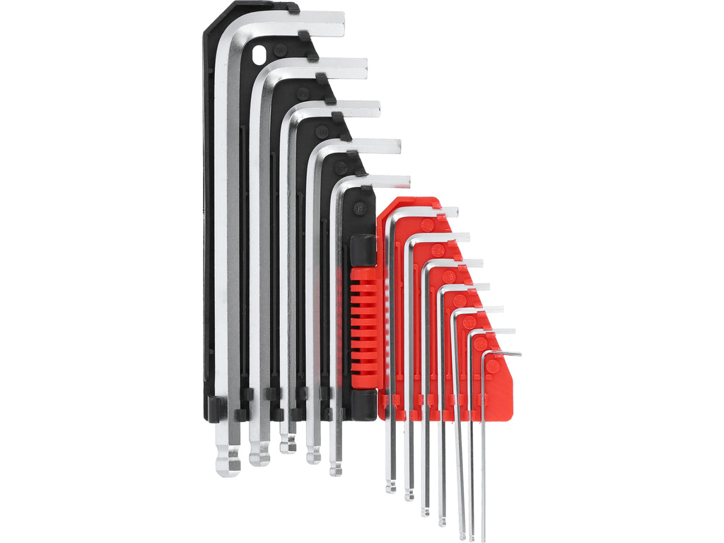 Set Kogelinbussleutels, S.a.e., Lang 12 Stuks