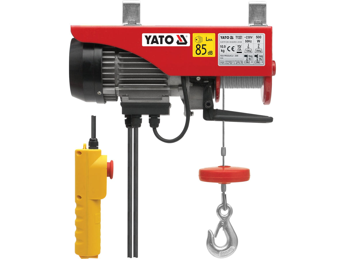 Elektrische Touwtas 500W 125/250KG