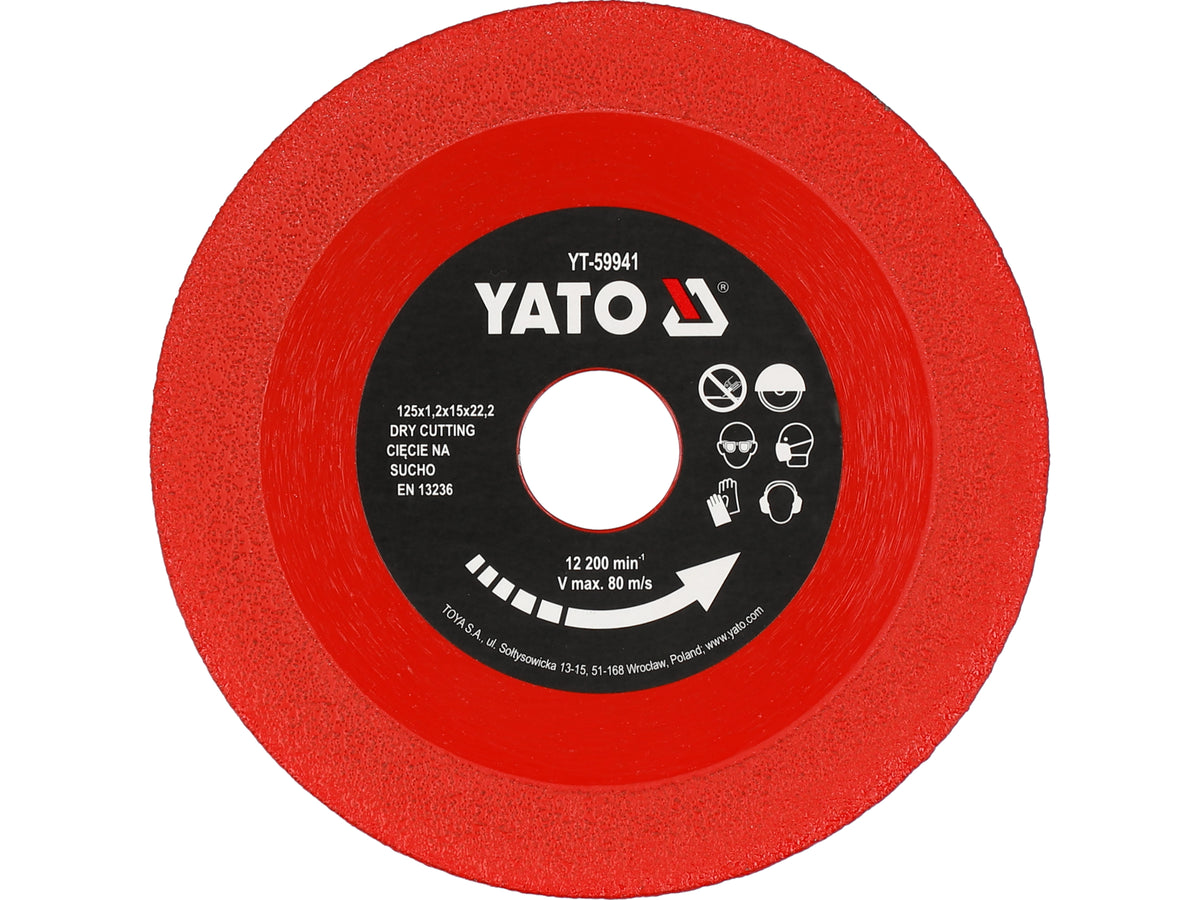Diamantblad 125MM X 22,23MM