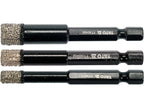 Set Diamantboorboren Voor Stonecrete, 3 Stuks. Hex
