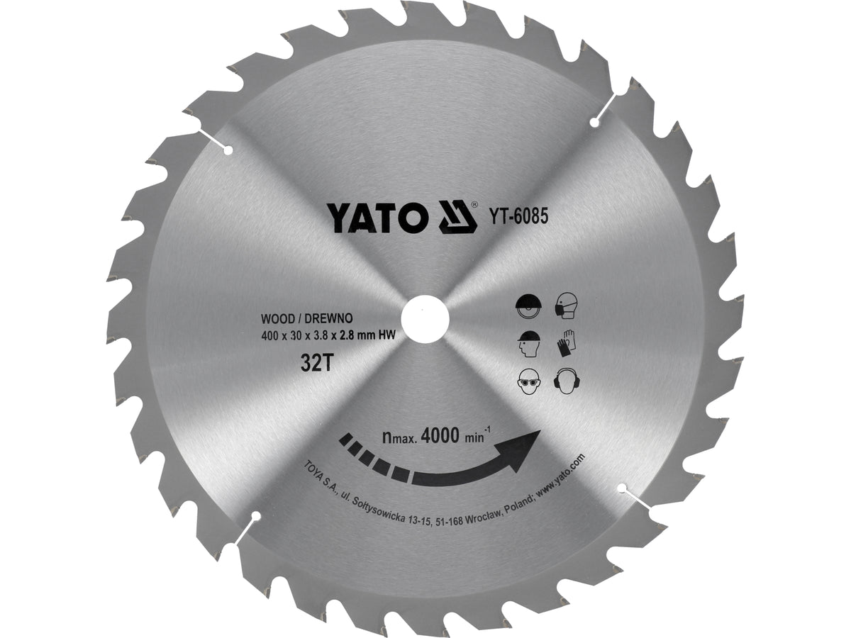 Vidiumschild 400X32TX30 MM