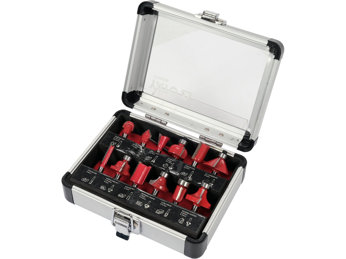 Widi Houtsnijders, Schacht Fi 6 Mm, Set Van 12 Stuks.