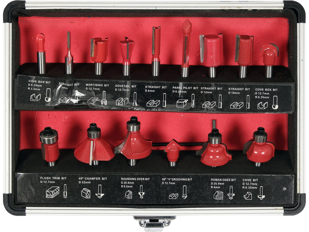 Widi Houtsnijders, Schacht Fi 6 Mm, Set Van 15 St.