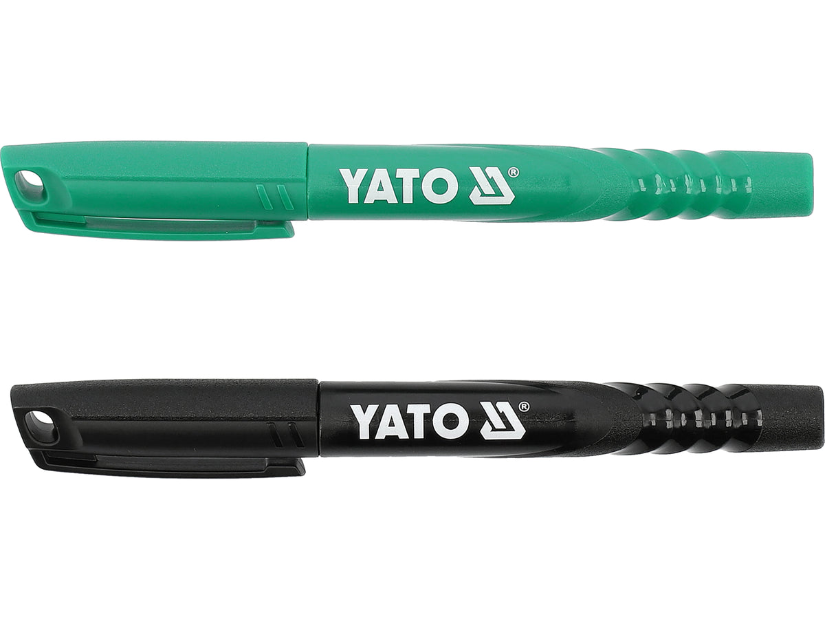 Technische Markers Set Van 2 / Zwart-Groen