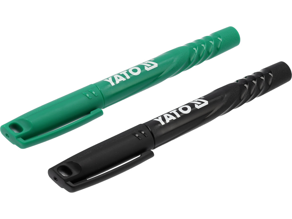 Technische Markers Set Van 2 / Zwart-Groen