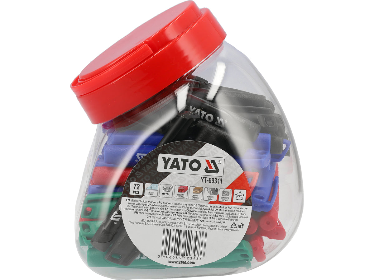 Mini Technische Markers Pak 72 Stuks
