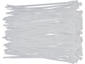 Kunststof Banden, 3,6X150MM, 100ST, Wit