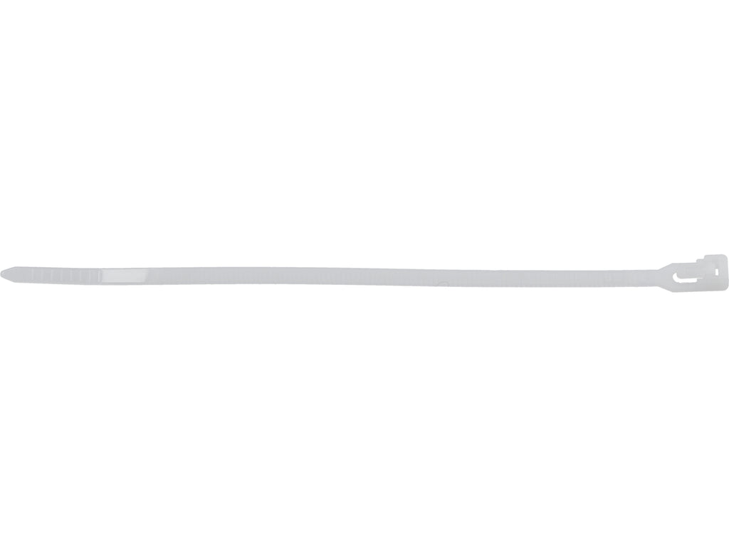 Kunststof Banden, 3,6X150MM, 100ST, Wit