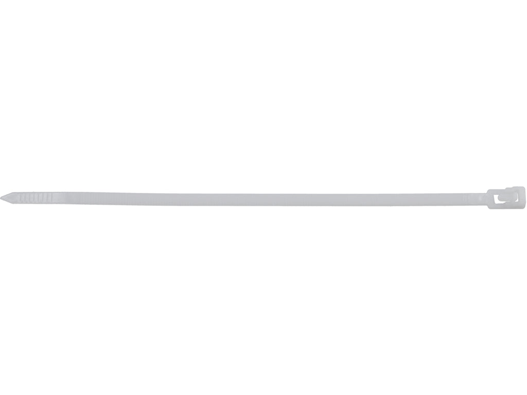 Kunststof Banden, 4,8X200MM, 100ST, Wit