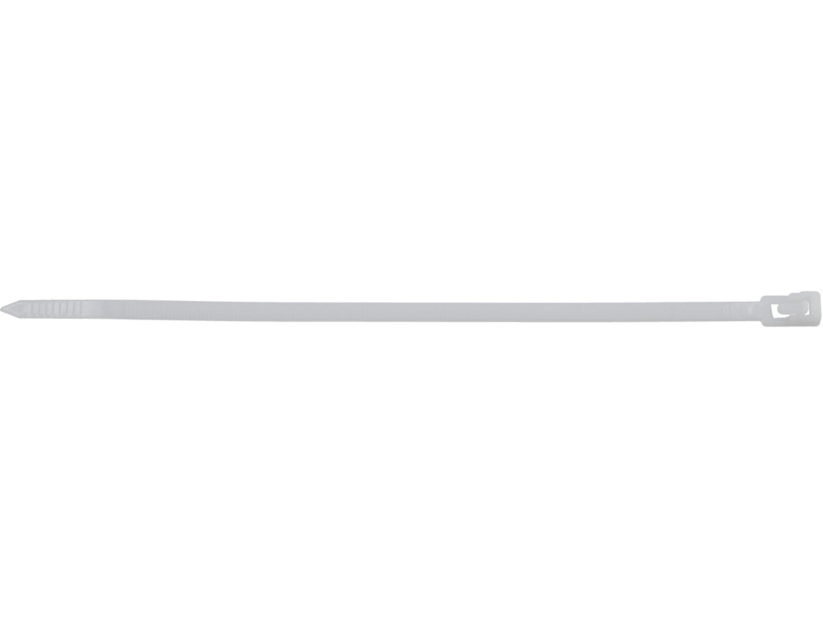 Kunststof Banden, 4,8X200MM, 100ST, Wit