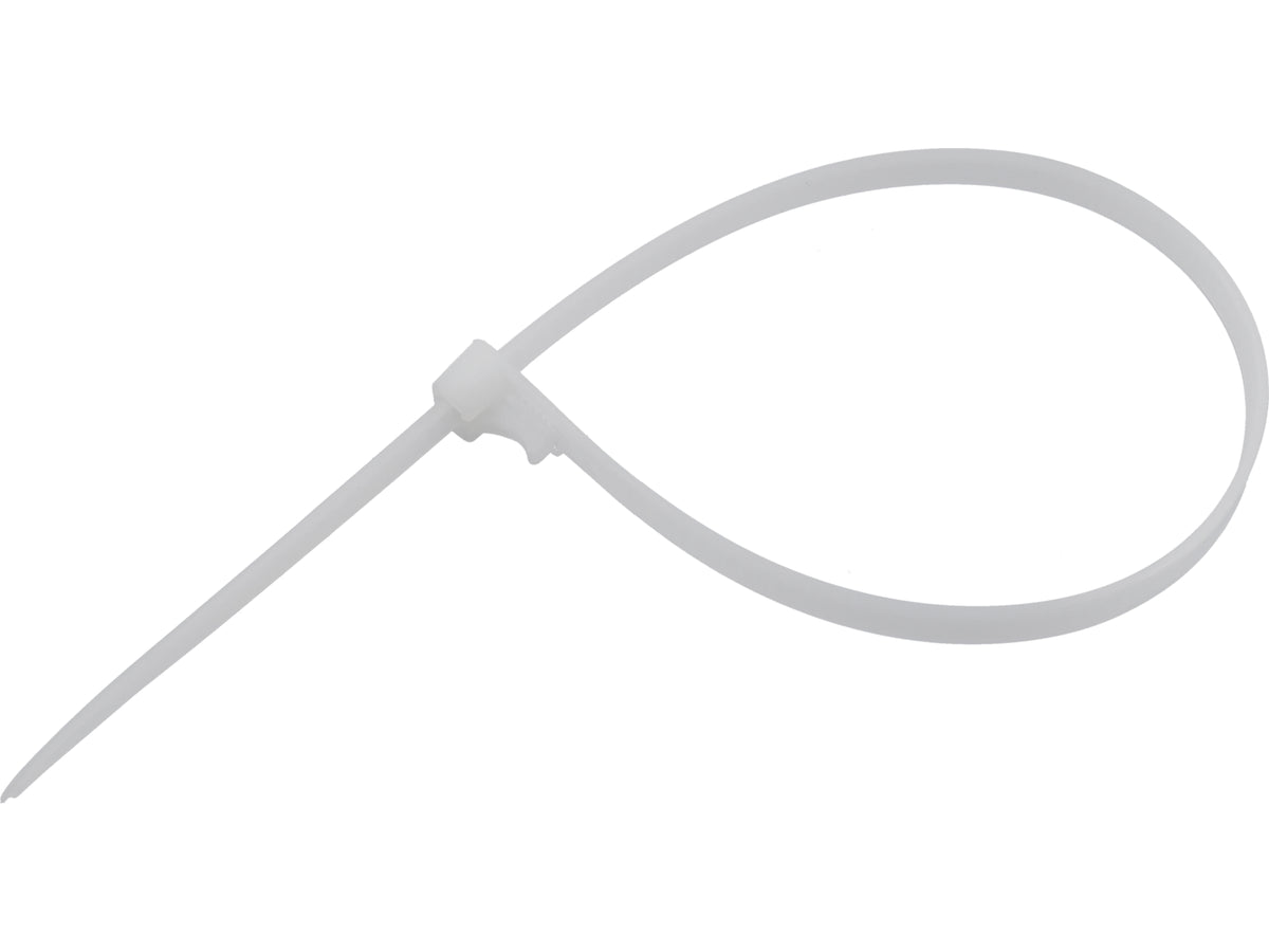 Kunststof Banden, 7,6X300MM, 50 St. Wit