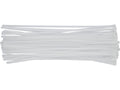 Kunststof Banden, 7,6X450MM, 50 St. Wit