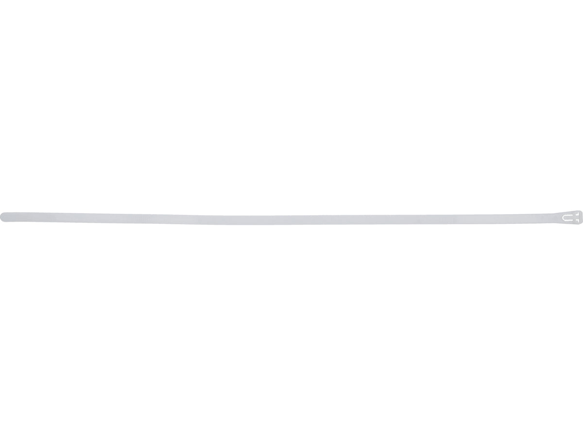 Kunststof Banden, 7,6X450MM, 50 St. Wit