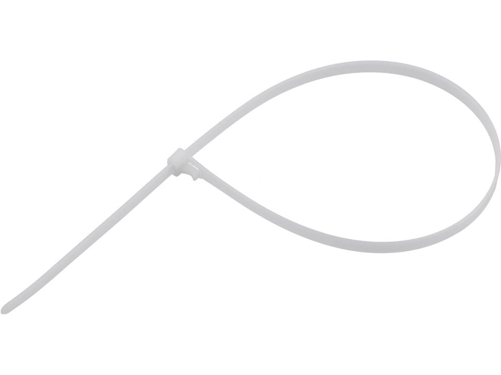 Kunststof Banden, 7,6X450MM, 50 St. Wit