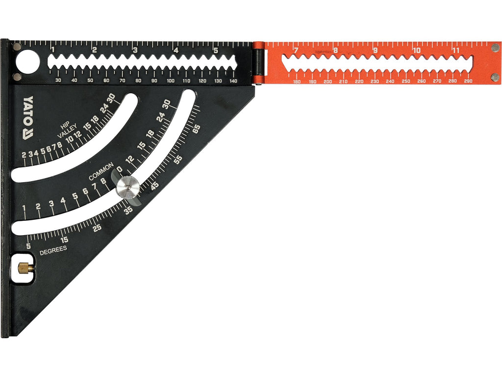 Aluminium Hoekstaaf Met Voet 140 MM - Vierkant