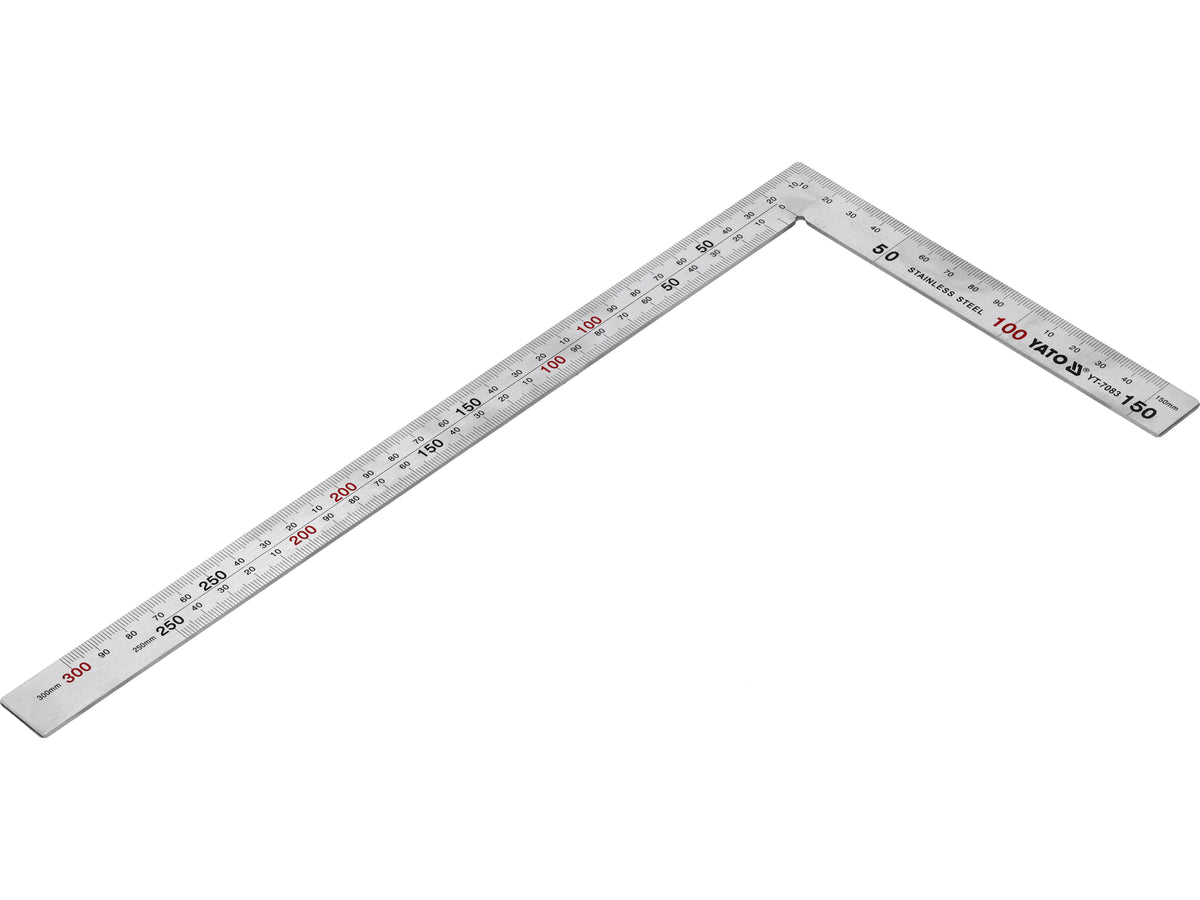 Stalen Hoekstaaf 150 X 300 MM Inox