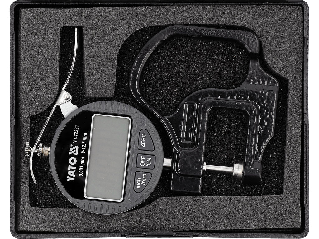 Diktemeter Klok 12,7MM / 0,001MM
