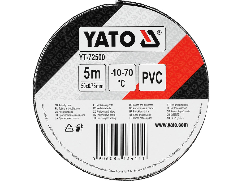 Antislip Tape Zwart 50MM X 5M