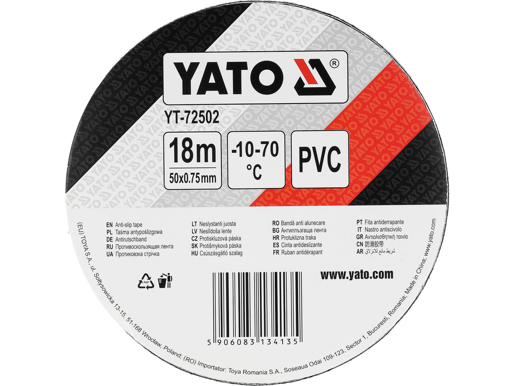 Antislip Tape Zwart 50MM X 18M