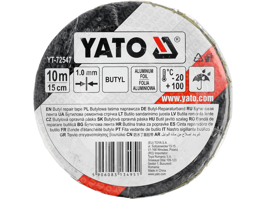 Butyl Repair Tape 150MM X 10M