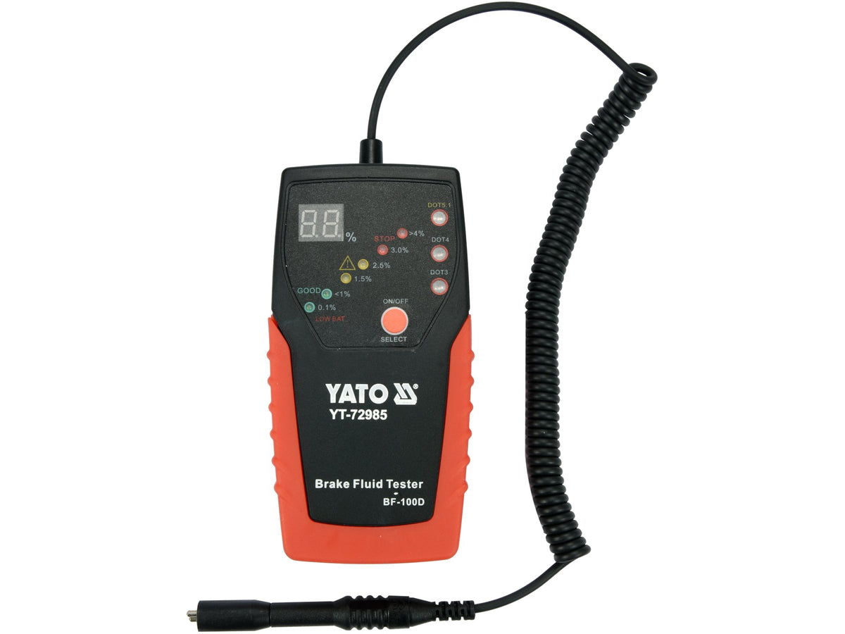 Remvloeistoftester Met Elektronisch Display En Flexibele Sonde