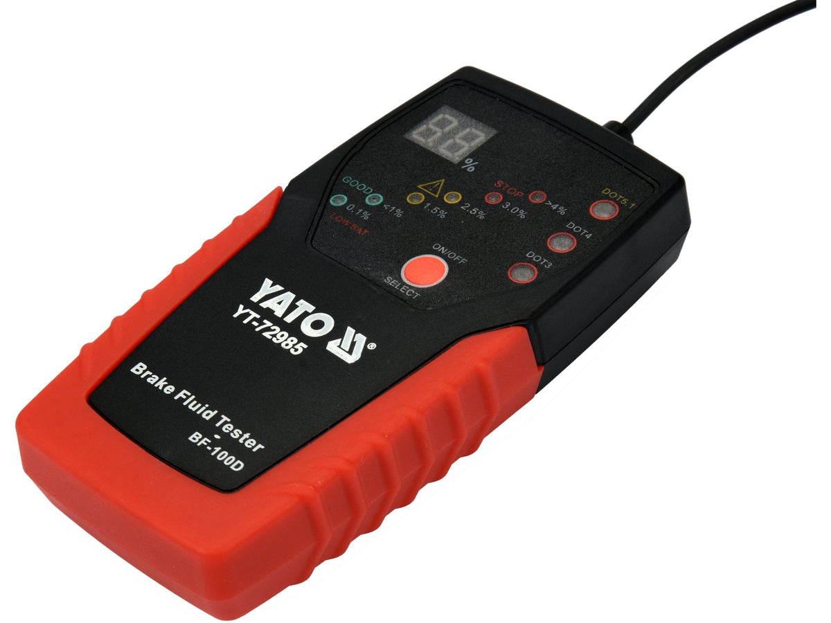 Remvloeistoftester Met Elektronisch Display En Flexibele Sonde