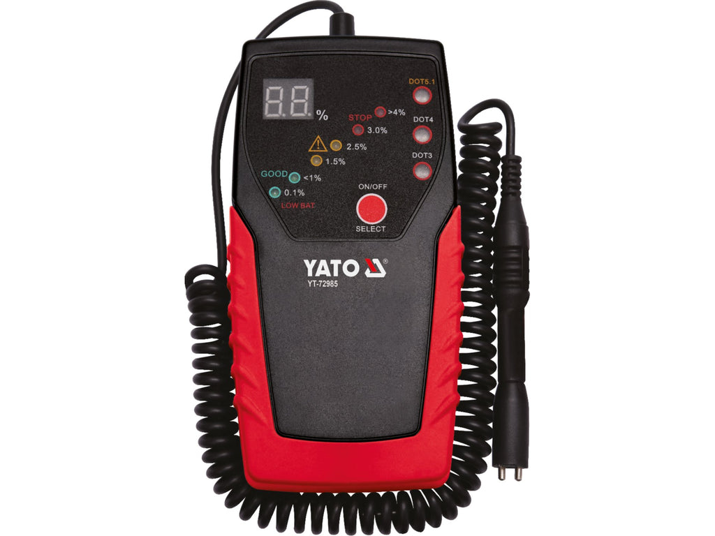 Remvloeistoftester Met Elektronisch Display En Flexibele Sonde