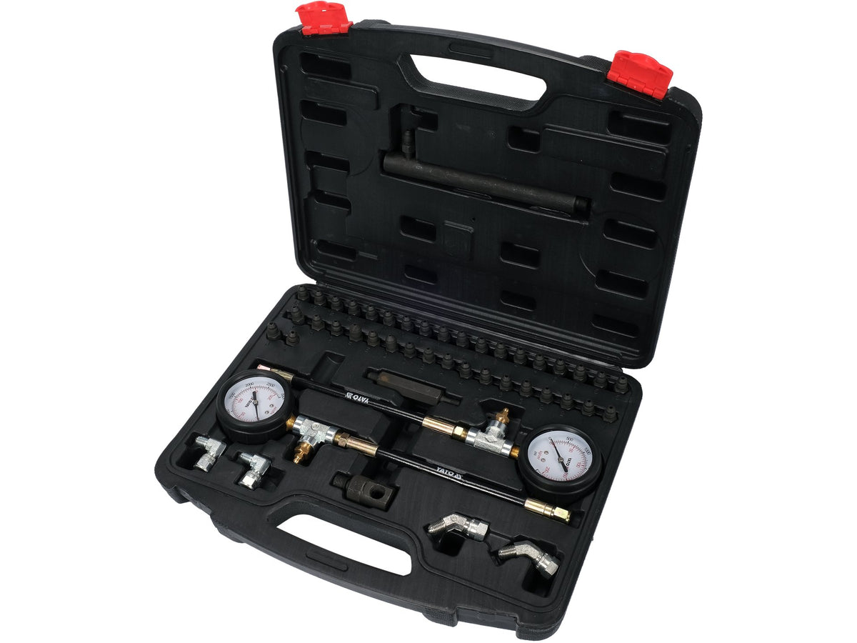 Remsysteemdruktester. Bevat 46 Elementen