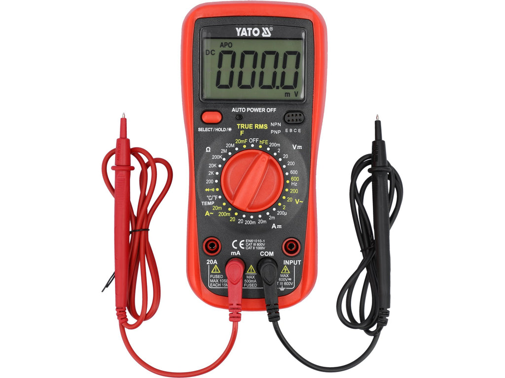 Multifunctionele True Rms Digitale Meter