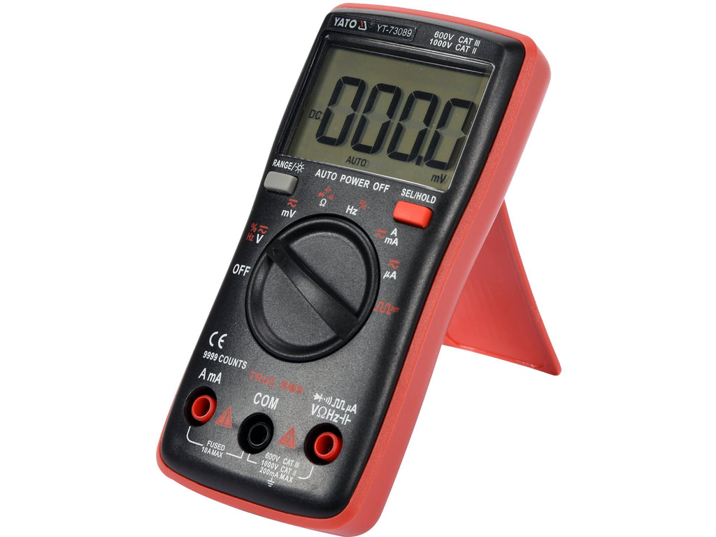 True Rms Digitale Meter Met Automatisch Bereik Lcd 9999