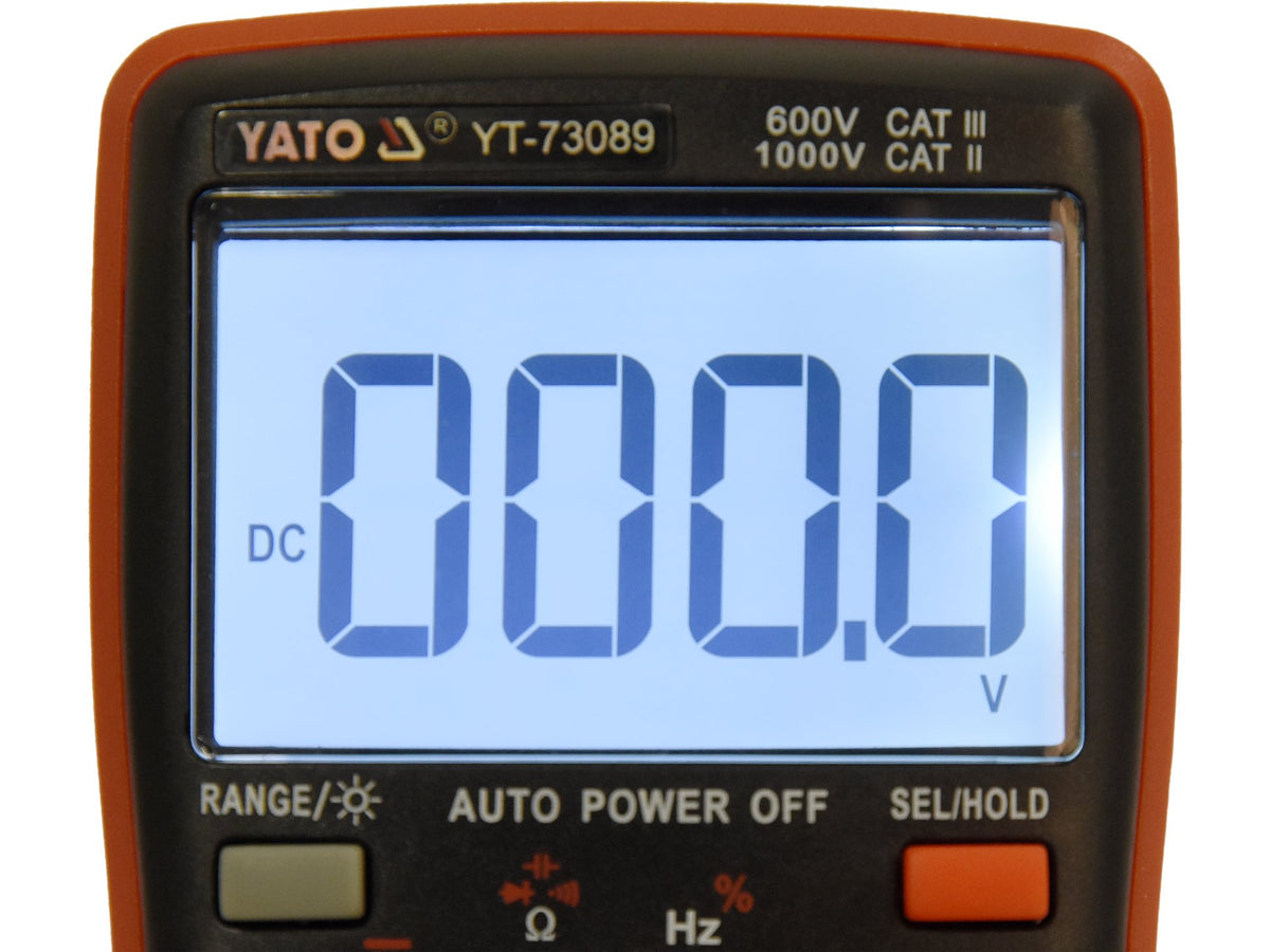 True Rms Digitale Meter Met Automatisch Bereik Lcd 9999