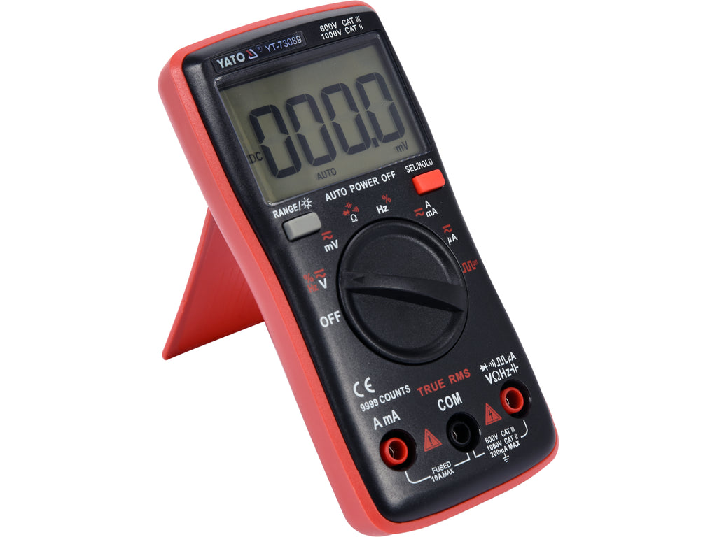 True Rms Digitale Meter Met Automatisch Bereik Lcd 9999