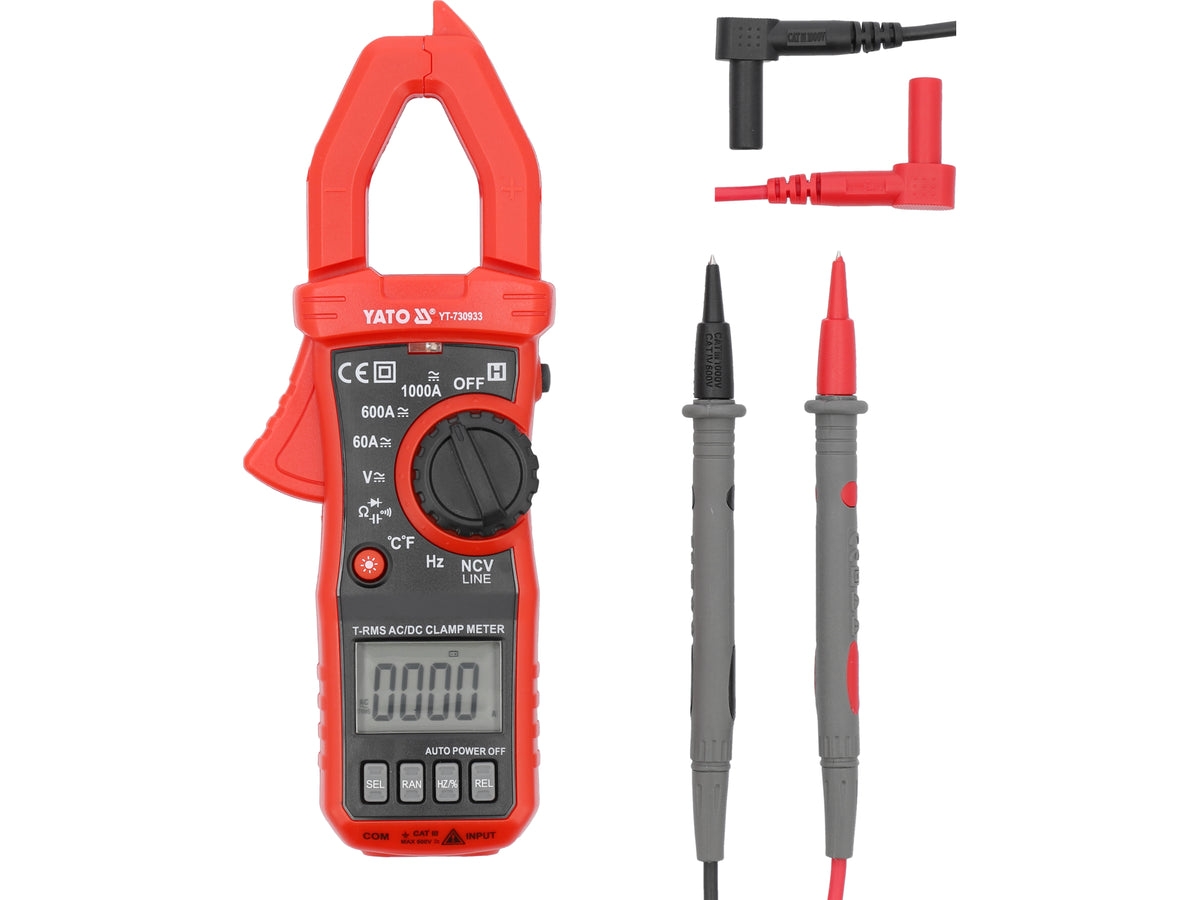 True Rms Ac/Dc-Klemmeter 10MA - 1000A