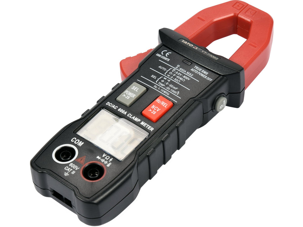 True Rms-Klemmeter Met Automatisch Ac/Dc-Bereik 600A