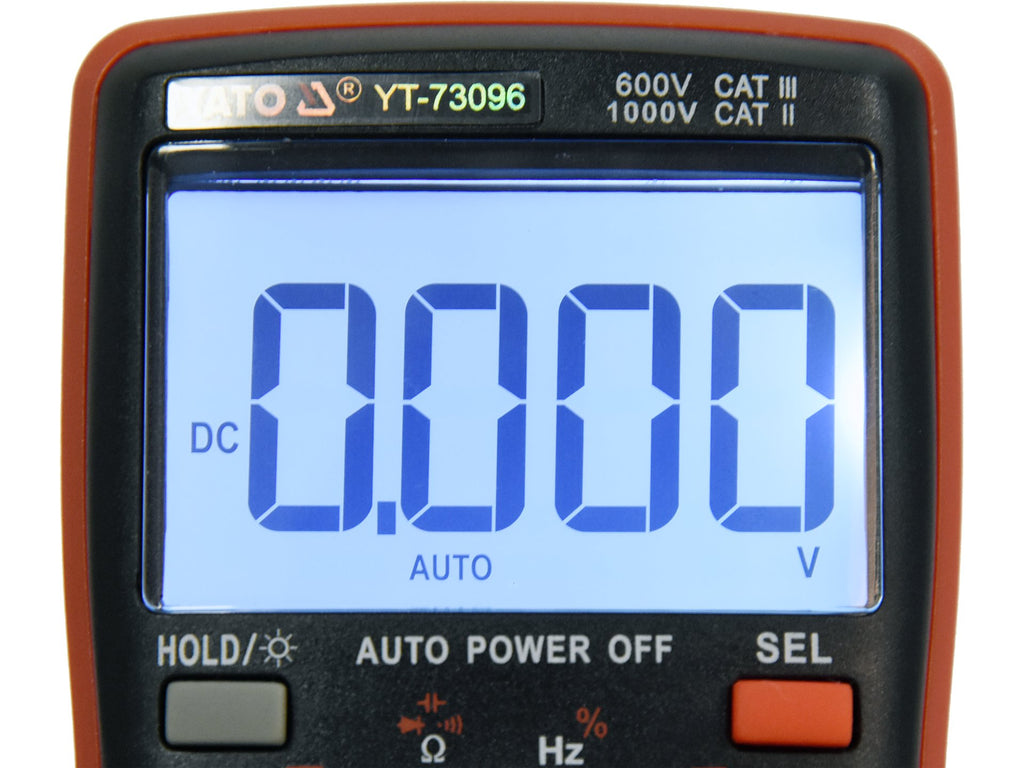 True Rms Digitale Meter Met Automatisch Bereik Lcd 6000
