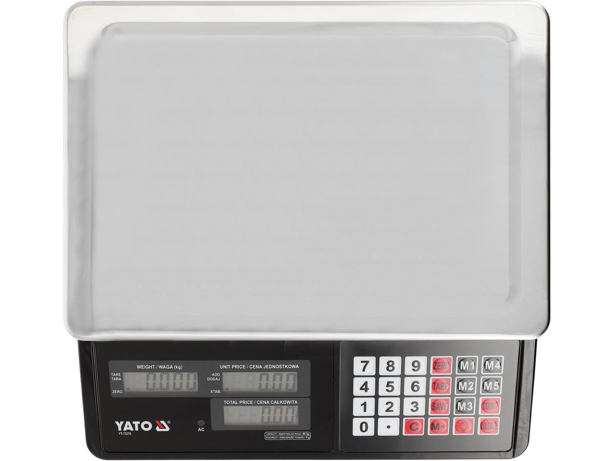 Elektronische Weegschaal 40KG/5G