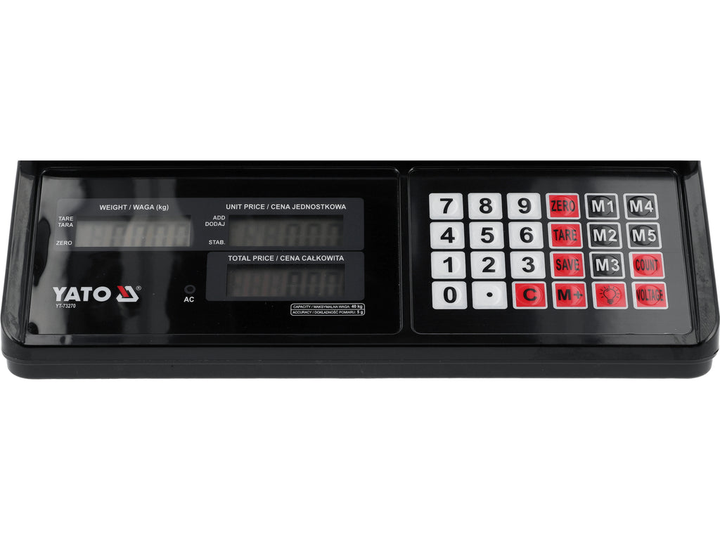 Elektronische Weegschaal 40KG/5G