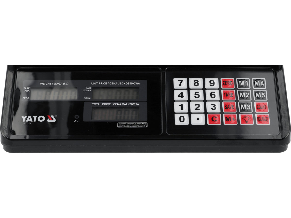 Elektronische Weegschaal 40KG/5G