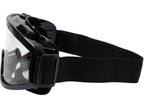 Veiligheidsbril Met Ventilaties, Helder, Met Zwart Frame