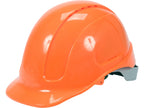 Veilighelm Oranje Hoog Comfort Snelle Verstelling ABS