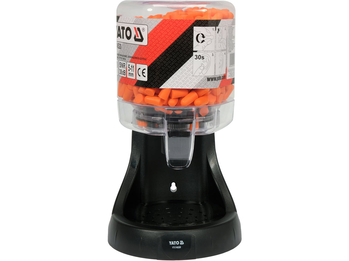 DISPENSER MET oordoppen SNR 38, 250 PAAR