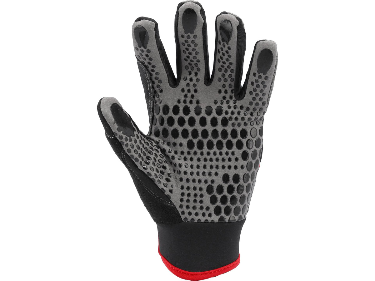 Synthetische Lederen Handschoenen. Anti-Bericht. Gemonteerde Maten. 9