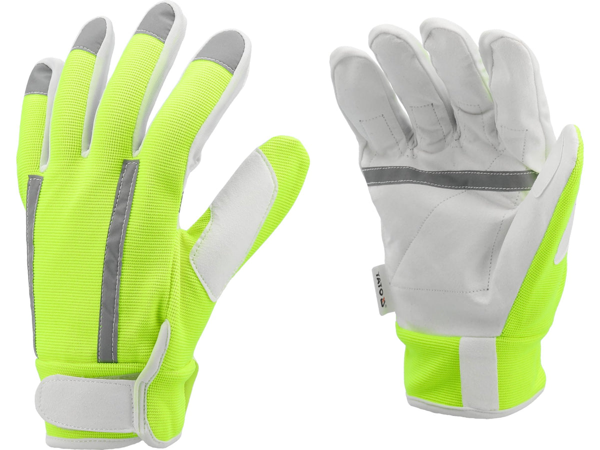 Reflecterende Beschermende Handschoenen Maat. 10