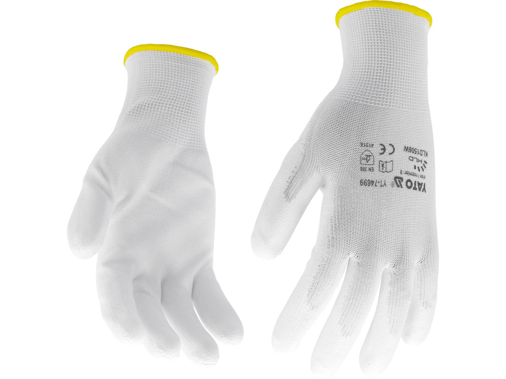 Pu-Gecoate Nylon Beschermhandschoenen Maat 9