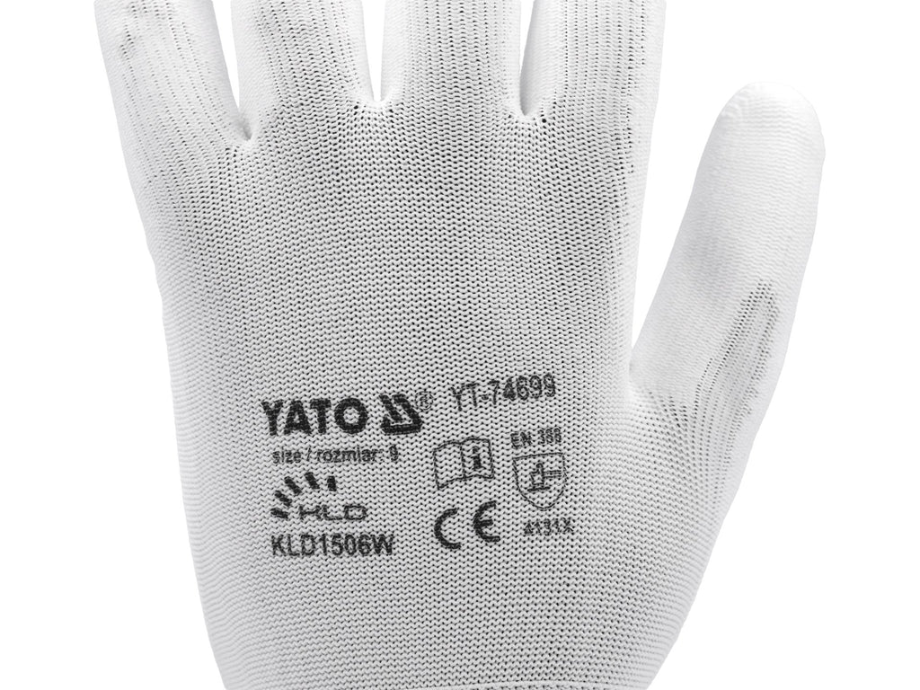 Pu-Gecoate Nylon Beschermhandschoenen Maat 10