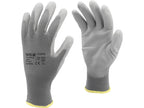 Beschermende Polyester Handschoenen, Pu-Gecoat, Maat 10