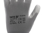 Beschermende Polyester Handschoenen, Pu-Gecoat, Maat 10