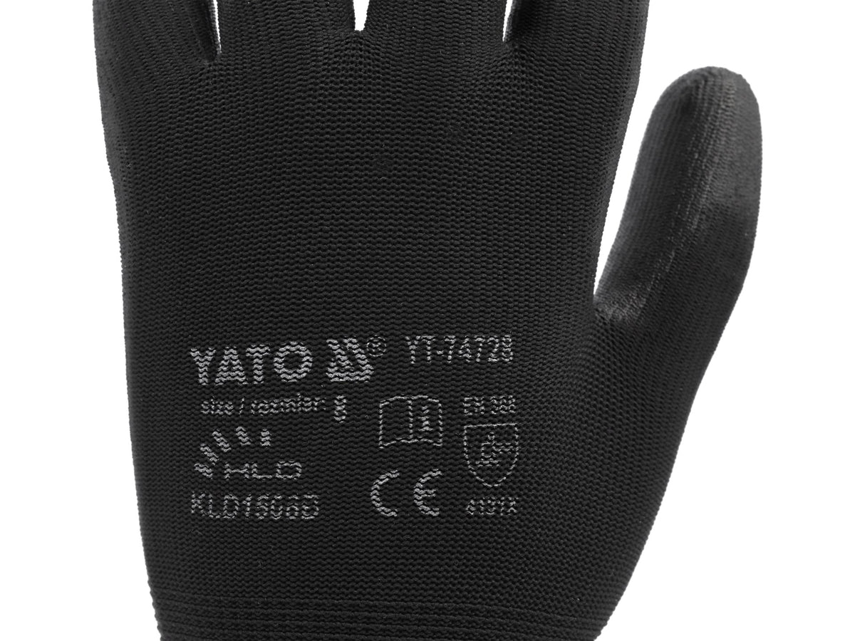 Pu-Gecoate Nylon Beschermhandschoenen Maat 10