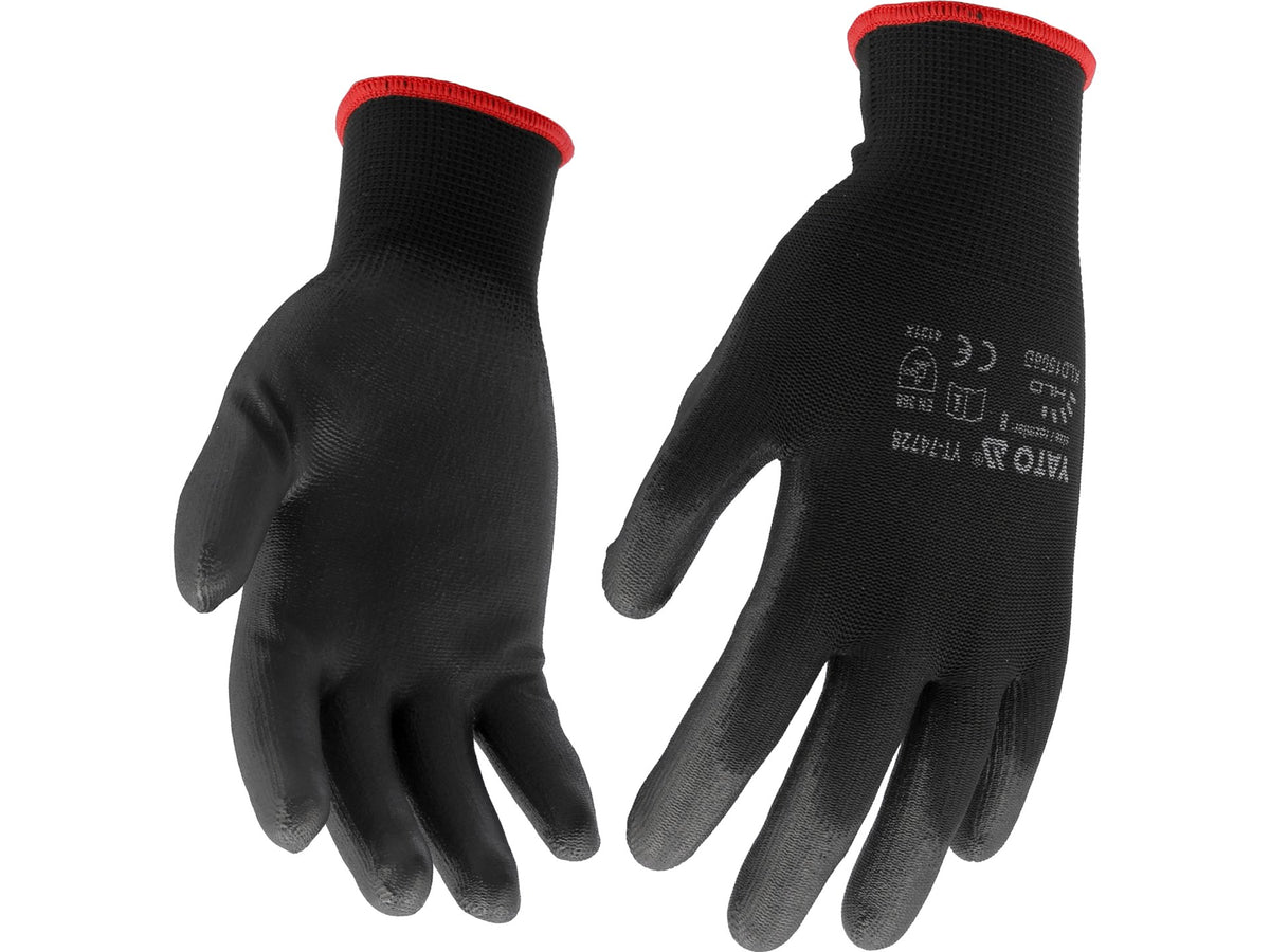 Pu-Gecoate Nylon Beschermhandschoenen Maat 8