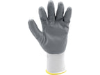 Beschermende Nylon Handschoenen Gecoat Met Oliebestendig Nitriel Maat 10